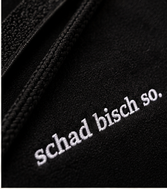 "Schad bisch so" – Hoodie – Ansicht 4
