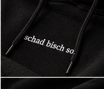 "Schad bisch so" – Hoodie – Ansicht 6