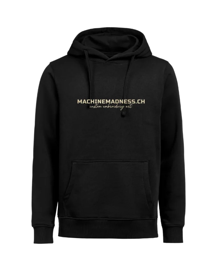 Machinemadness Logo Hoodie – bestickt von MachineMadness