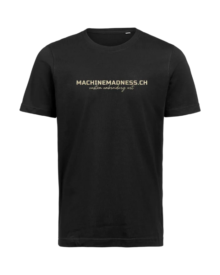 Machinemadness Logo T-Shirt – bestickt von MachineMadness